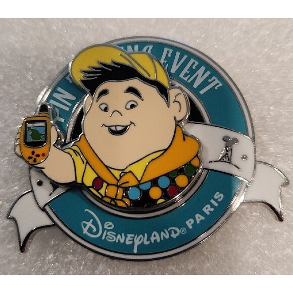 Disney Pin 00009 UP Russell Scout Trading Event Paris DLP AP Artist Proof LE - Picture 1 of 6